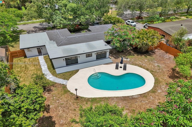 5850 Rose Ter, Plantation, FL 33317 - outdoor pool with a patio area