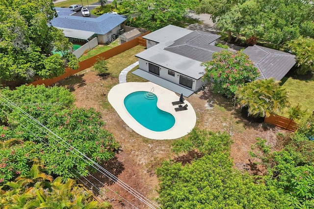 5850 Rose Ter, Plantation, FL 33317 - view of subject property with a pool area