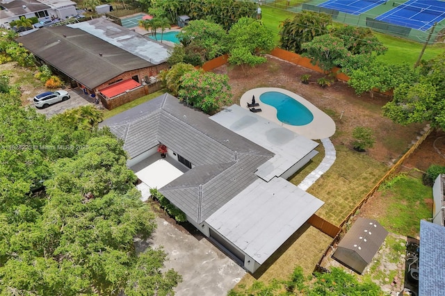 5850 Rose Ter, Plantation, FL 33317 - view of subject property featuring a pool area