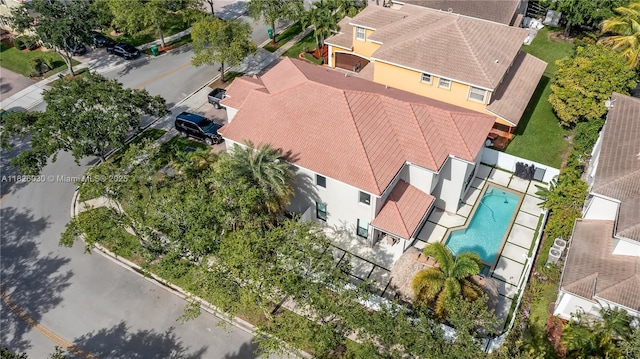16488 SW 30th St, Miramar, FL 33027 - view from above of property with a pool