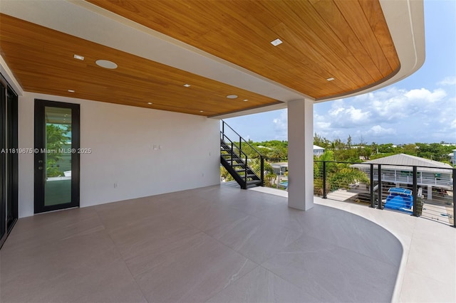 301 Buttonwood Cir # B, Key Largo, FL 33037 - view of patio with stairs