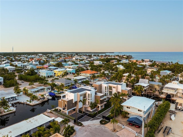 301 Buttonwood Cir # B, Key Largo, FL 33037 - aerial view at dusk of a water view