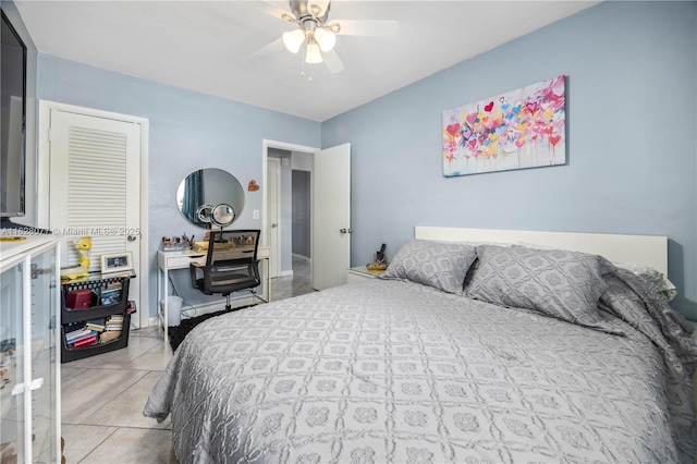 1000 SW 10th Ter Unit 2P, Hallandale Beach, FL 33009 - bedroom with ceiling fan