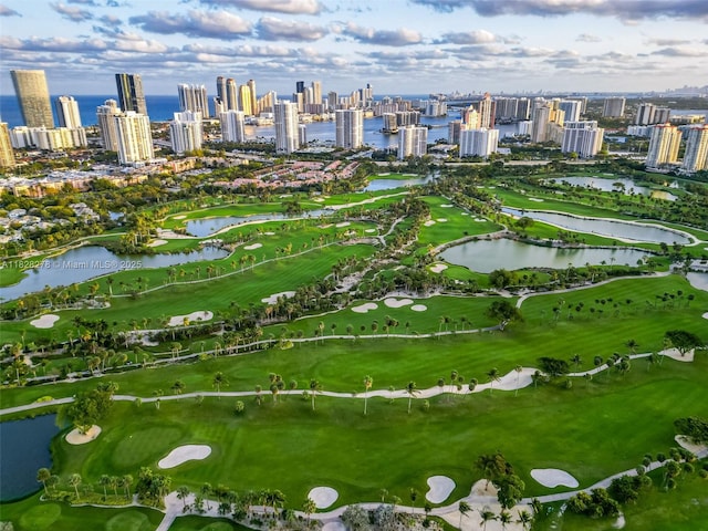 20367 W Country Club Dr Unit L25, Aventura, FL 33180 - aerial view of a nearby body of water and skyline