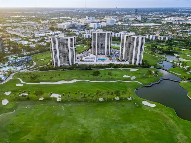 20367 W Country Club Dr Unit L25, Aventura, FL 33180 - view of urban area featuring a nearby body of water and a golf course