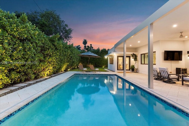 2180 Alamanda Dr, North Miami, FL 33181 - outdoor pool with a patio