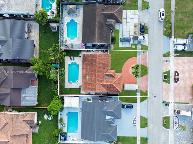 14795 SW 174th St, Miami, FL 33187 - bird's eye view of a pool area