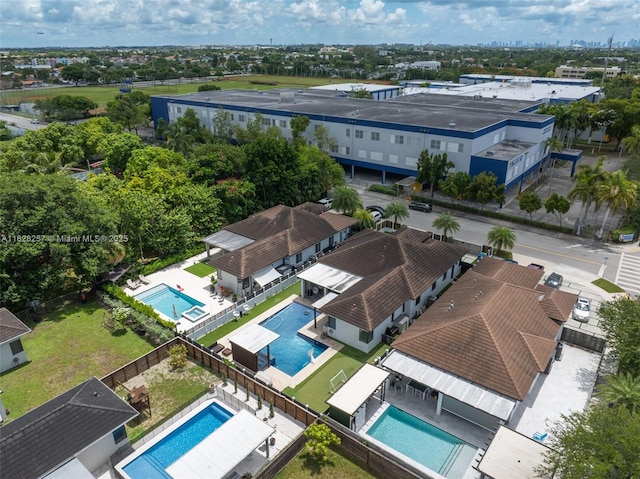1550 SW 89th Ct, Miami, FL 33174 - aerial view of a pool area
