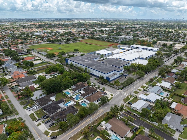 1550 SW 89th Ct, Miami, FL 33174 - aerial view of property and surrounding area
