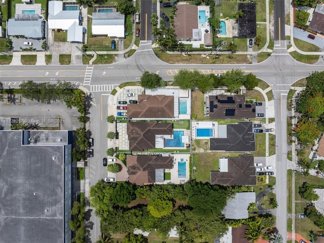 1550 SW 89th Ct, Miami, FL 33174 - aerial view of property and surrounding area featuring a pool