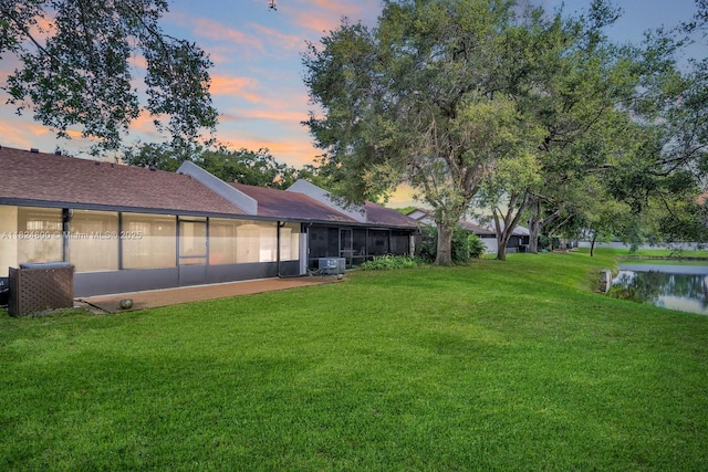 1621 NW 96th Ter, Pembroke Pines, FL 33024 - view of green lawn with a sunroom