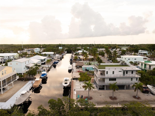 475 Bahia Honda Rd, Key Largo, FL 33037 - aerial view of residential area with a large body of water