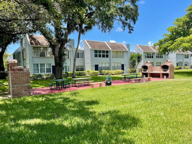 2860 SW 22nd Ave Unit 4100, Delray Beach, FL 33445 - surrounding community featuring a yard and a residential view