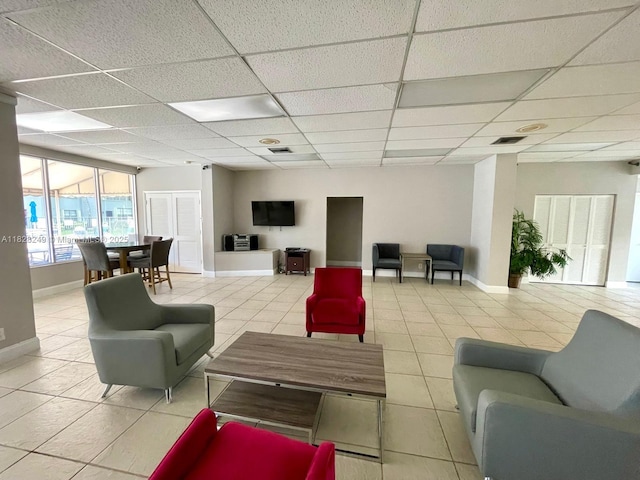 2860 SW 22nd Ave Unit 4100, Delray Beach, FL 33445 - common area with a paneled ceiling