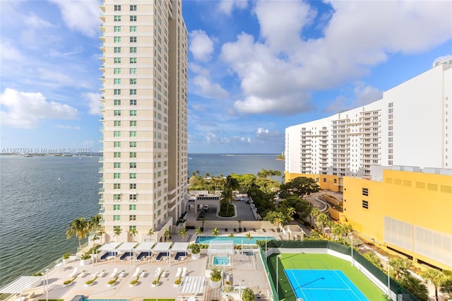 770 Claughton Island Dr Unit 1210, Miami, FL 33131 - water view featuring nearby urban area