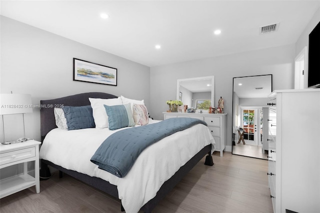 220 SW 113th Ter, Pembroke Pines, FL 33025 - bedroom featuring recessed lighting and light wood-style floors