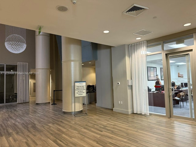 1750 N Bayshore Dr Unit 2707, Miami, FL 33132 - community lobby with recessed lighting