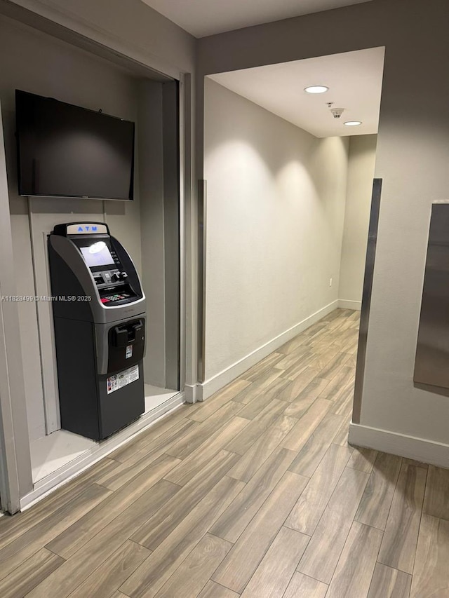 1750 N Bayshore Dr Unit 2707, Miami, FL 33132 - detailed view of wood finished floors and recessed lighting