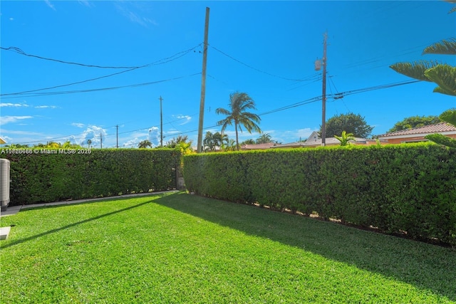 424 89th St, Surfside, FL 33154 - view of fenced backyard
