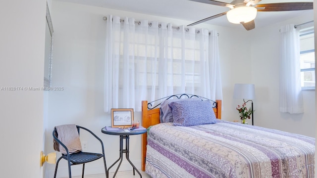 16801 NE 13th Ave Unit 202, Miami, FL 33162 - bedroom featuring ceiling fan
