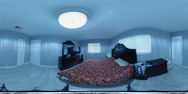 3705 NW 84th Ave Unit D5, Sunrise, FL 33351 - bedroom with wood finished floors and baseboards