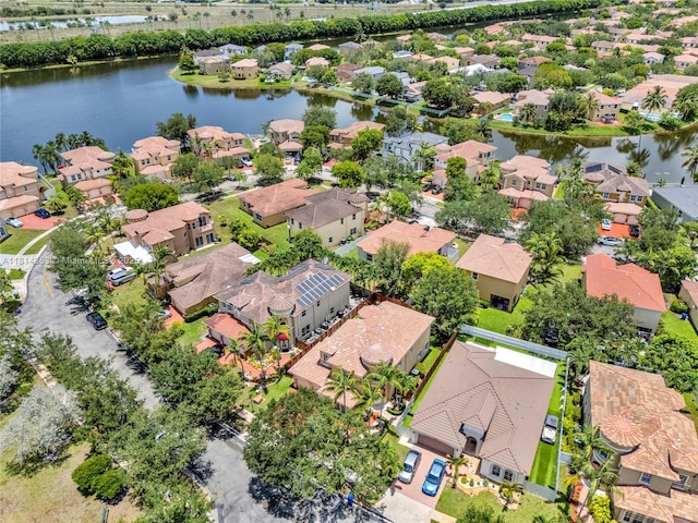 14141 SW 54th St, Miramar, FL 33027 - aerial perspective of suburban area featuring a nearby body of water