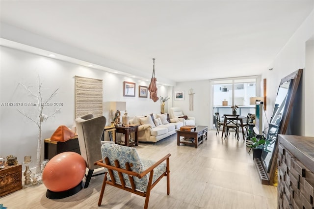 2401 Collins Ave Unit 1011, Miami Beach, FL 33140 - living area featuring recessed lighting