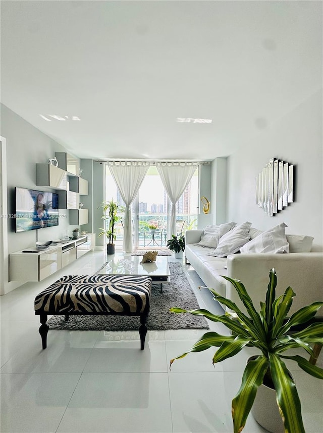 19390 Collins Ave Unit 911, Sunny Isles Beach, FL 33160 - living area featuring tile patterned flooring