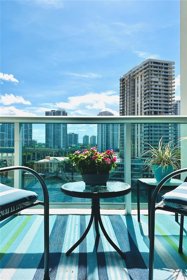 19390 Collins Ave Unit 911, Sunny Isles Beach, FL 33160 - balcony with a view of city