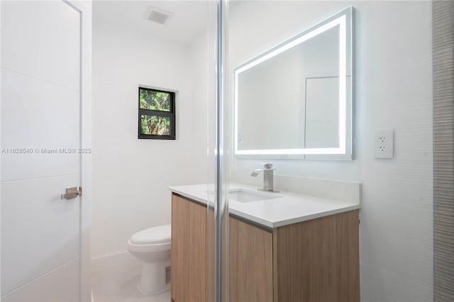 2181 SW 20th St, Miami, FL 33145 - bathroom featuring vanity and toilet