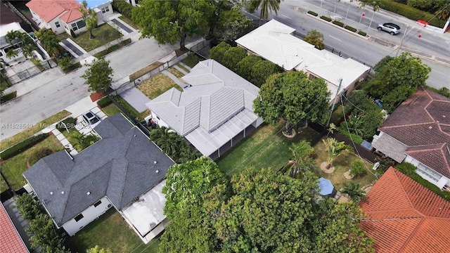 2181 SW 20th St, Miami, FL 33145 - aerial perspective of suburban area