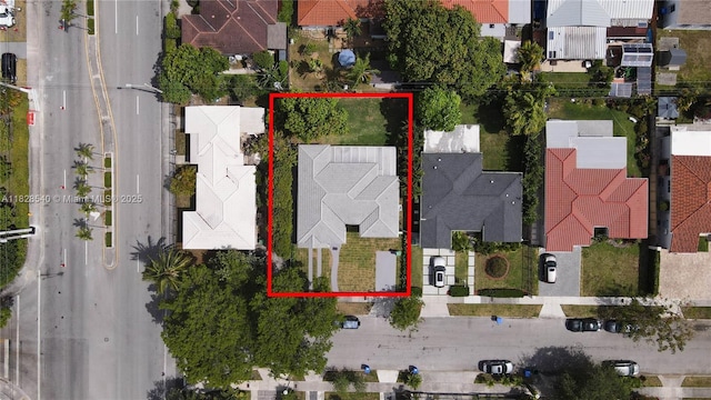 2181 SW 20th St, Miami, FL 33145 - aerial perspective of suburban area