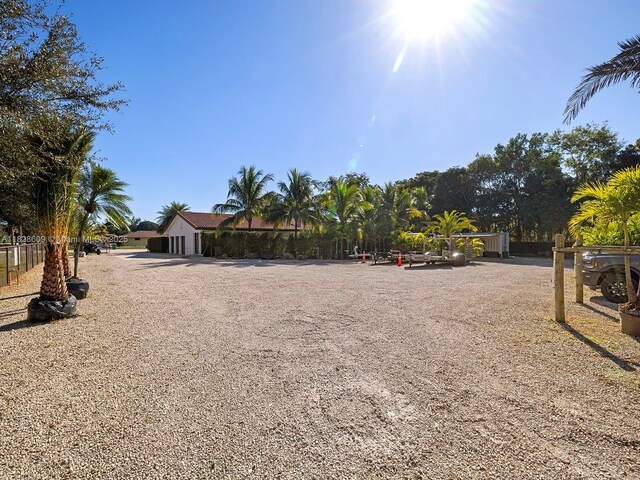 4501 SW 133rd Ave, Southwest Ranches, FL 33330 - view of yard