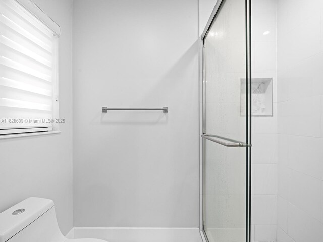 4501 SW 133rd Ave, Southwest Ranches, FL 33330 - bathroom featuring toilet and a shower stall