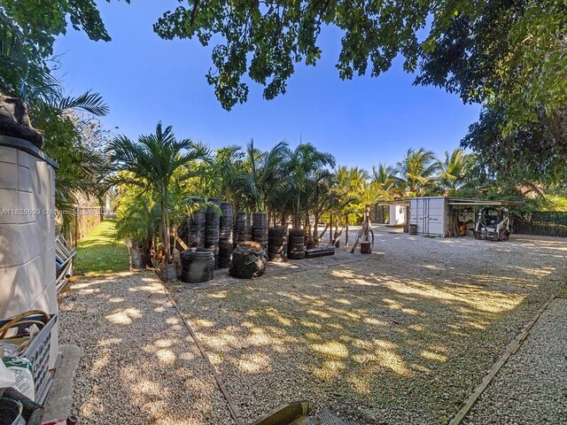 4501 SW 133rd Ave, Southwest Ranches, FL 33330 - view of yard featuring mail area