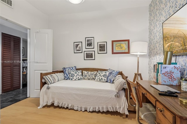 405 SW 29th Ct Unit 4A, Miami, FL 33135 - bedroom featuring wood finished floors