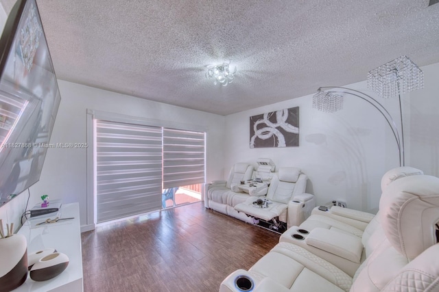 10000 SW 147th Ct, Miami, FL 33196 - living area featuring wood finished floors and a textured ceiling