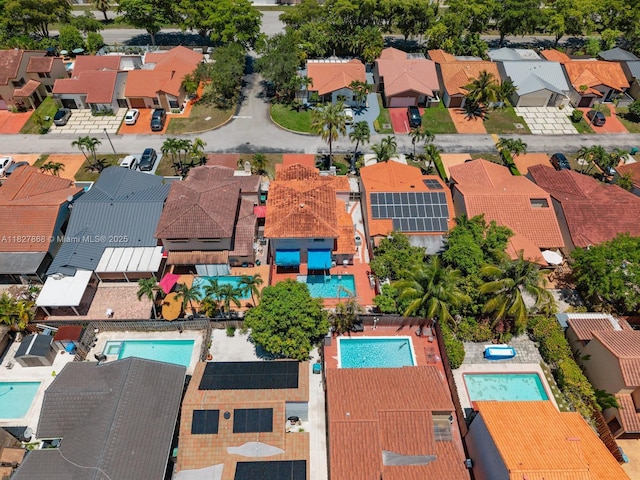10000 SW 147th Ct, Miami, FL 33196 - aerial perspective of suburban area featuring a pool area