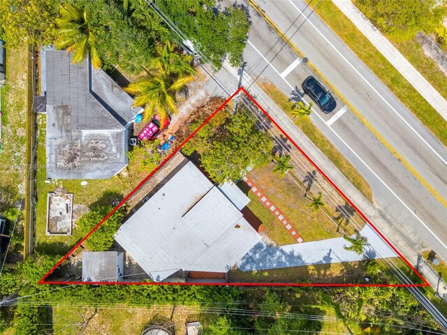 3494 SW 56th Ave, West Park, FL 33023 - aerial overview of property's location featuring property parcel outlined