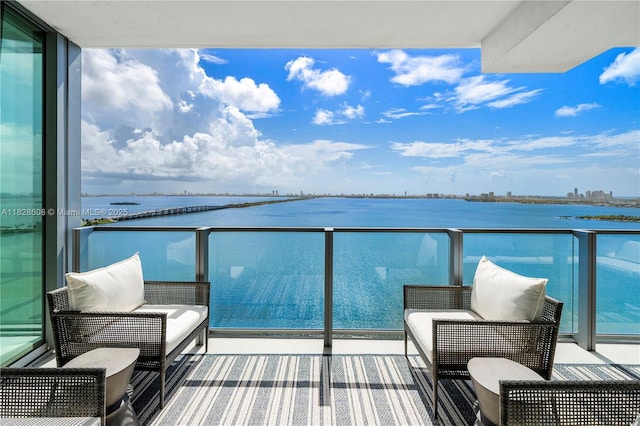 2900 NE 7th Ave Unit 2303, Miami, FL 33137 - balcony featuring a water view