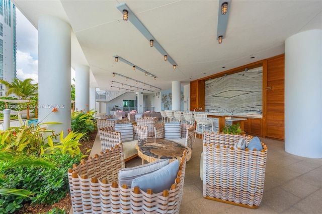 2900 NE 7th Ave Unit 2303, Miami, FL 33137 - building lobby featuring wood walls