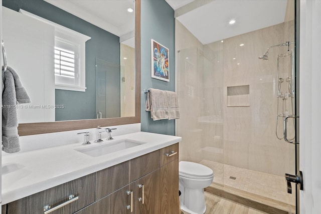 16675 C 24 Canal Rd, Port St Lucie, FL 34987 - bathroom with a shower stall and vanity