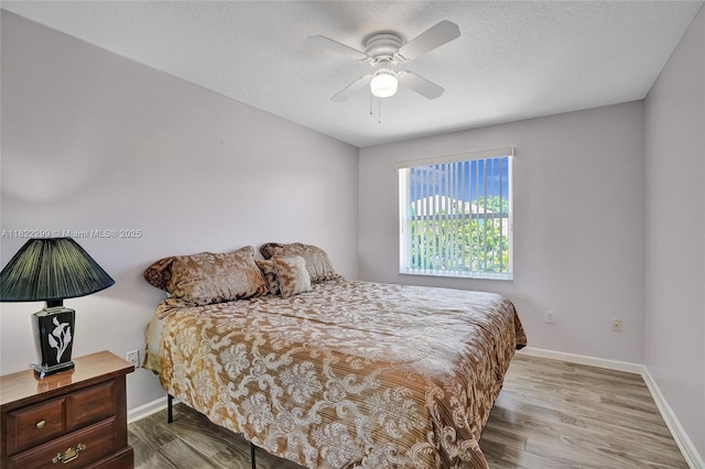 15827 NW 4th Ct, Pembroke Pines, FL 33028 - bedroom with wood finished floors and a ceiling fan