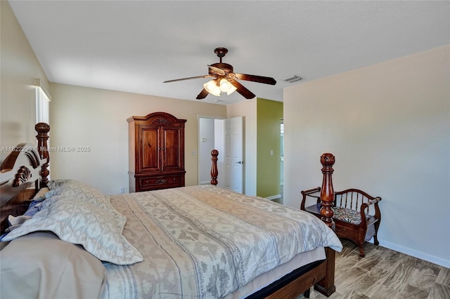 15827 NW 4th Ct, Pembroke Pines, FL 33028 - bedroom featuring light wood finished floors and ceiling fan