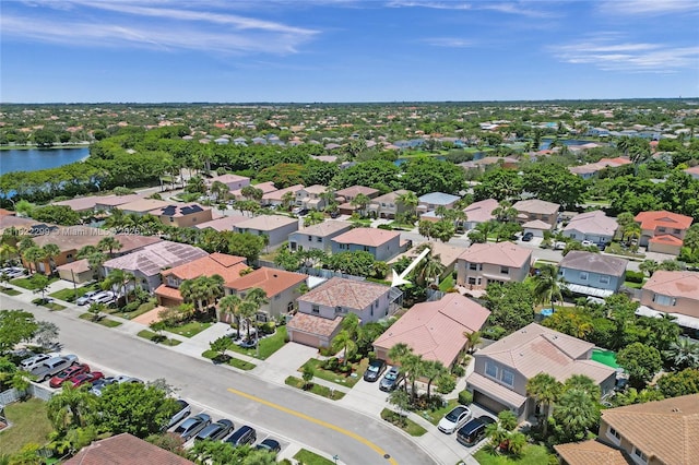 15827 NW 4th Ct, Pembroke Pines, FL 33028 - aerial perspective of suburban area featuring a large body of water
