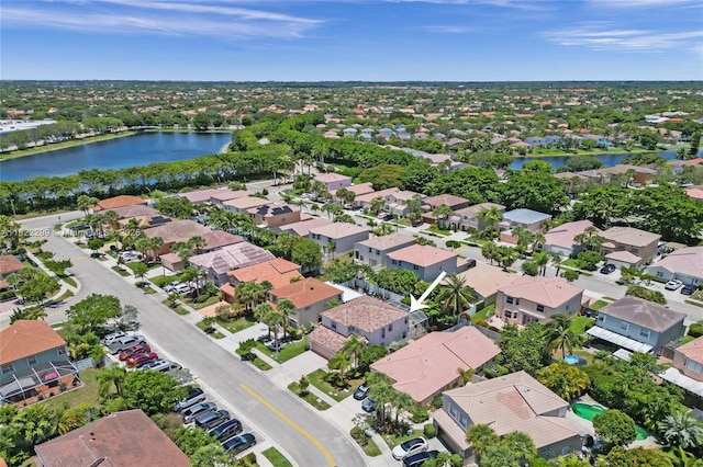15827 NW 4th Ct, Pembroke Pines, FL 33028 - aerial view of residential area with a large body of water