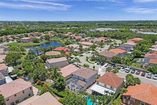 15827 NW 4th Ct, Pembroke Pines, FL 33028 - aerial perspective of suburban area with a nearby body of water