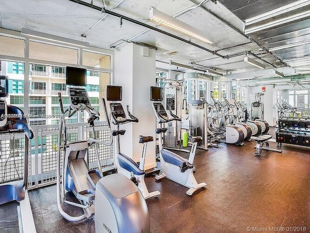 3250 NE 1st Ave Unit 911, Miami, FL 33137 - view of gym
