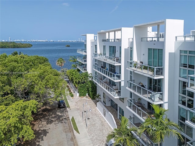 720 NE 62nd St Unit 403, Miami, FL 33138 - view of apartment building / complex with a water view