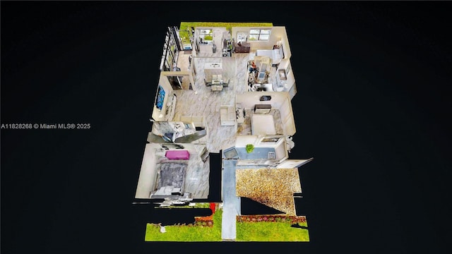 889 Hamilton Dr Unit 889B, Homestead, FL 33034 - view of property floor plan